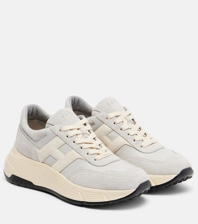 Hogan Hogan H669 suede and leather sneakers