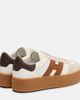 Hogan Hogan H681 leather and suede platform sneakers - 2