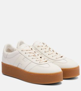 Hogan Hogan H681 leather platform sneakers