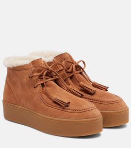 Hogan Hogan H681 suede platform desert boots
