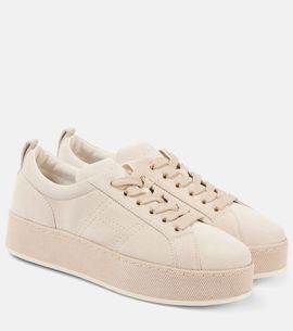 Hogan Hogan H681 suede platform sneakers