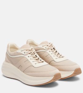 Hogan Hogan H696 leather platform sneakers