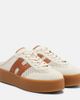Hogan Hogan H698 suede platform mules - 1