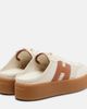 Hogan Hogan H698 suede platform mules - 3