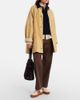 Hogan Hogan H698 suede platform mules - 4