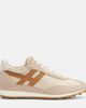 Hogan Hogan H699 suede-trimmed canvas sneakers - 5
