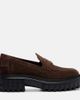 Hogan Hogan H700 leather platform loafers - 4