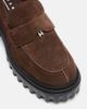 Hogan Hogan H700 leather platform loafers - 5