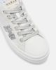 Hogan Hogan H705 Allacciato H glitter leather platform sneakers - 6