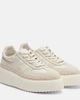 Hogan Hogan H710 H-Stripes leather and suede platform sneakers - 1