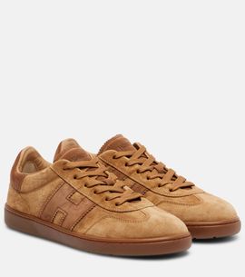 Hogan Hogan Hogan Cool croc-effect suede sneakers