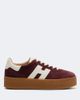 Hogan Hogan Hogan Cool suede platform sneakers - 5