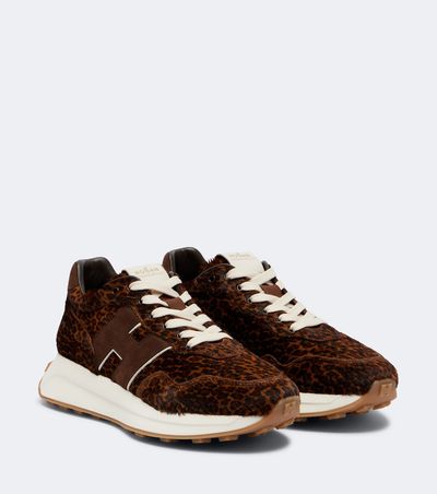 Hogan Hogan Hogan H641 calf hair sneakers