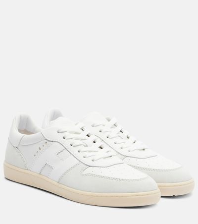 Hogan Hogan Hogan H641 leather and suede sneakers