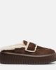 Hogan Hogan HStripes shearling-trimmed platform loafers - 4