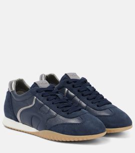 Hogan Hogan Olympia-Z suede and leather sneakers