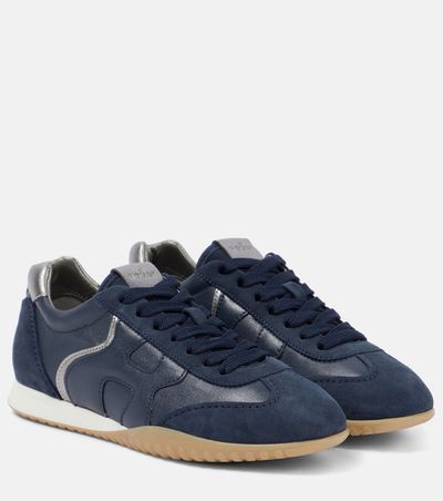Hogan Hogan Olympia-Z suede and leather sneakers