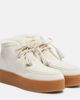 Hogan Hogan Shearling-trimmed suede ankle boots - 1
