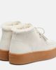 Hogan Hogan Shearling-trimmed suede ankle boots - 2