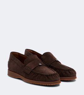 Hogan Hogan Traditional suede loafers