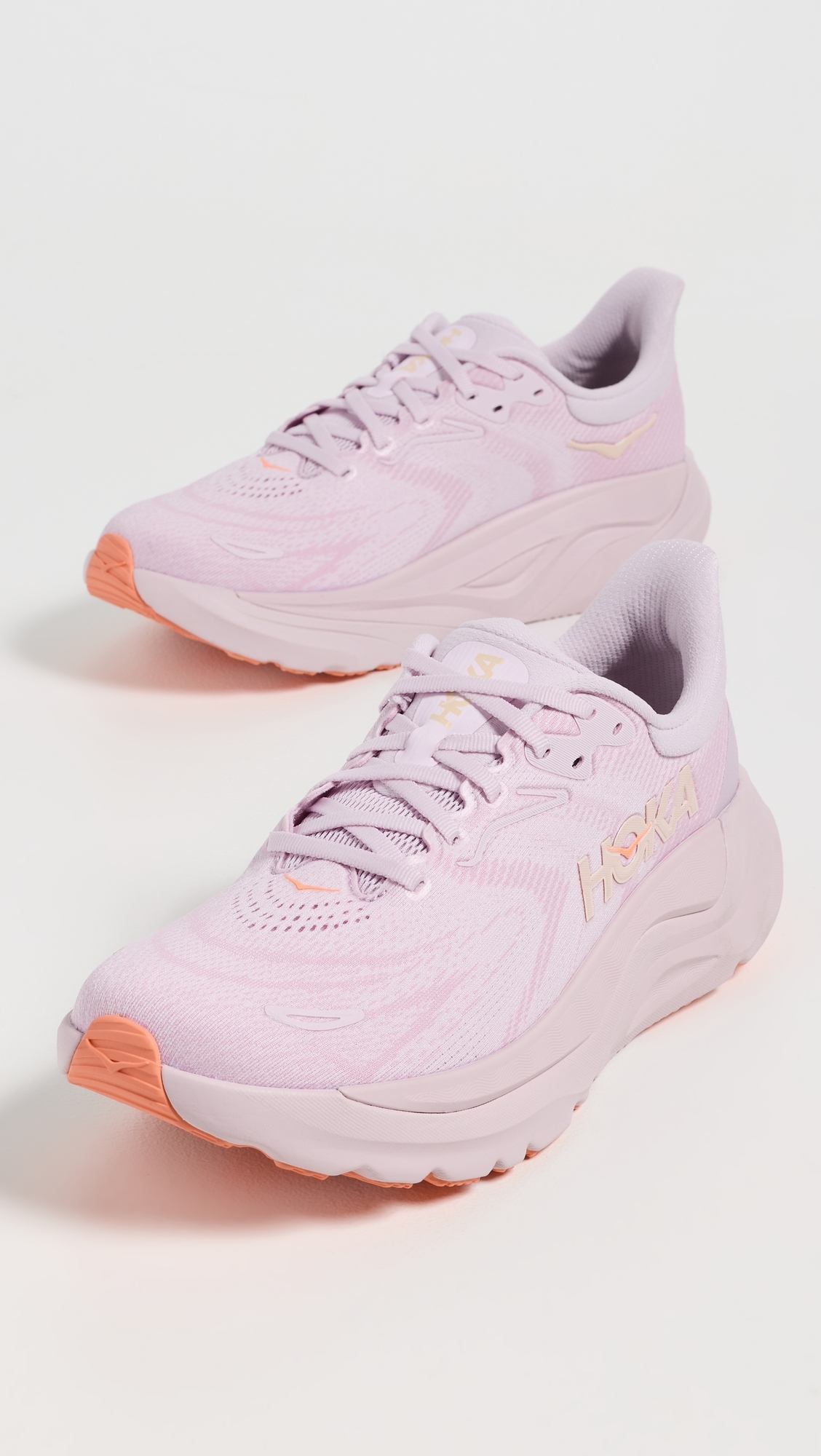 HOKA - Arahi 8 Sneakers Lilac Cream/Neon Cantaloupe
