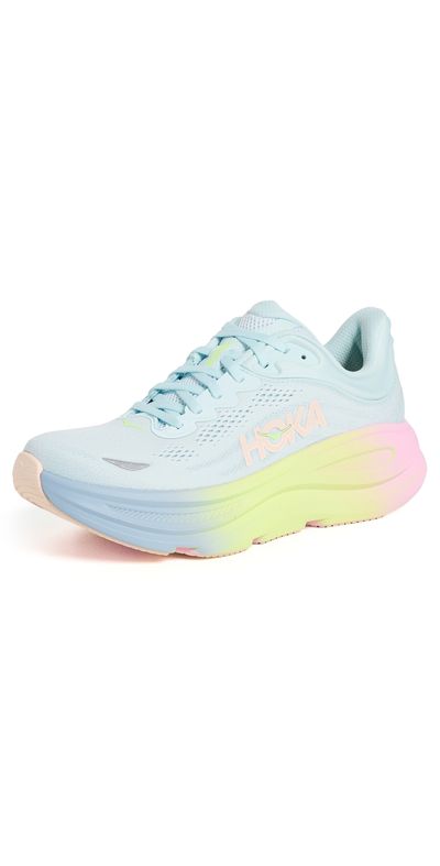 HOKA HOKA Bondi 9 Sneakers Glimmering Blue/Overcast