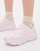 HOKA HOKA Bondi 9 Sneakers Lilac Cream/Tangerine Glow - 3