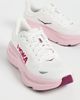 HOKA HOKA Bondi 9 Sneakers White/Pink Opal - 5