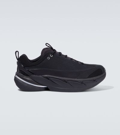 Hoka One One Hoka One One Elevon X leather-trimmed sneakers