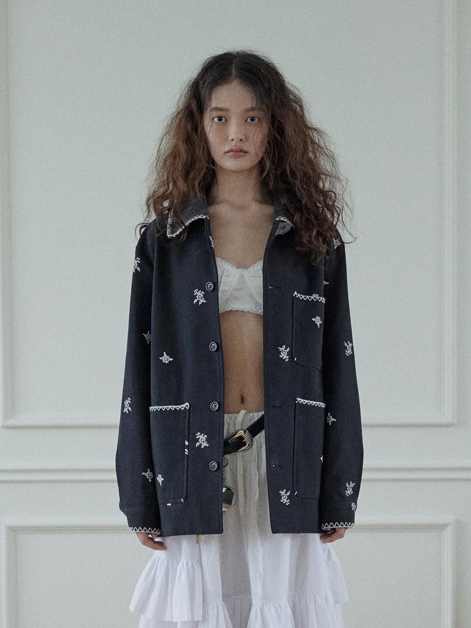 HOKUSPOKUS Chablis Work Jacket_Black