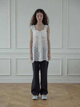 HOKUSPOKUS Heart Bonbon Pants_Black