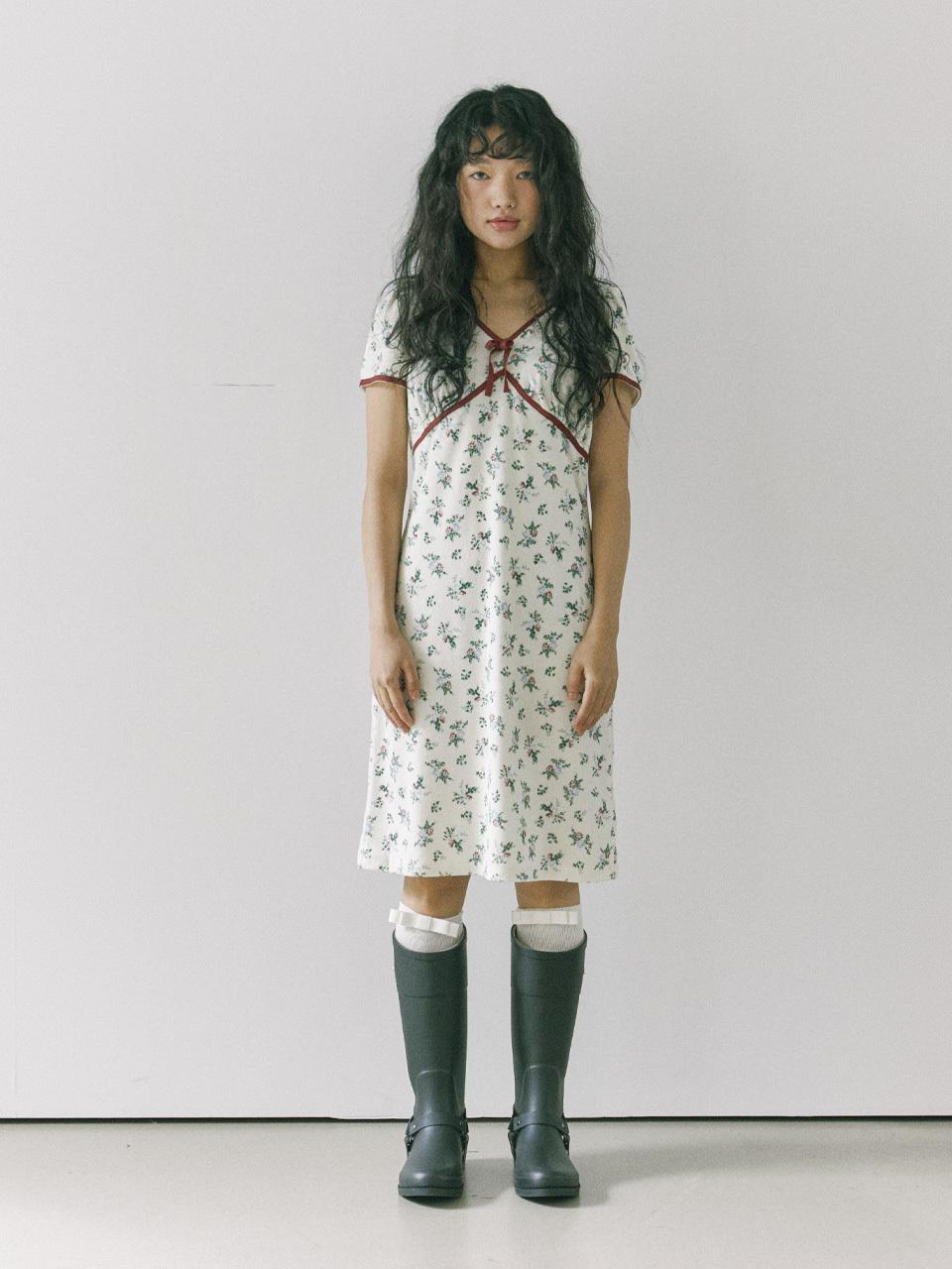 HOKUSPOKUS Terry flower dress