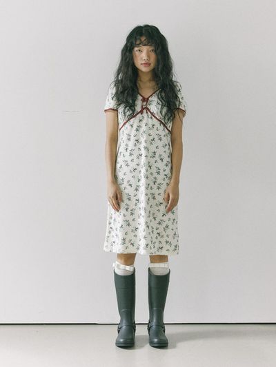 HOKUSPOKUS Terry flower dress