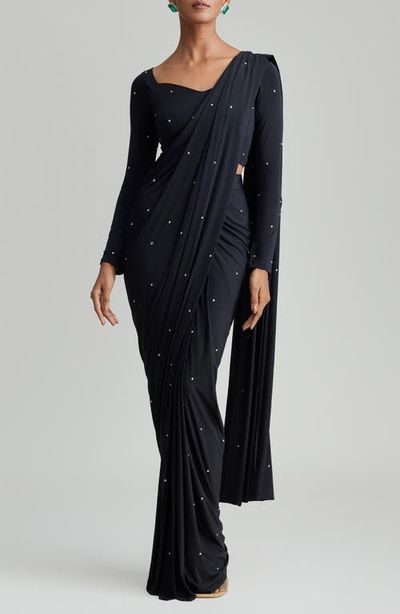 holiCHIC holiCHIC Five Second Beaded Saree