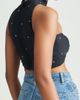 holiCHIC holiCHIC Genna Sequin Cutout Crop Top - 2
