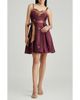 holiCHIC holiCHIC Gianna Fit & Flare Silk Dress - 1