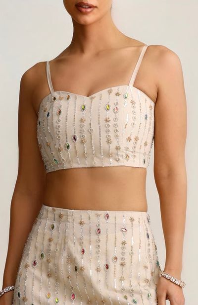 holiCHIC holiCHIC Isha Beaded Crop Camisole