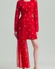 holiCHIC holiCHIC Kaia Long Sleeve Minidress with Removable Drape Belt - 1