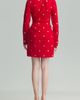 holiCHIC holiCHIC Kaia Long Sleeve Minidress with Removable Drape Belt - 2