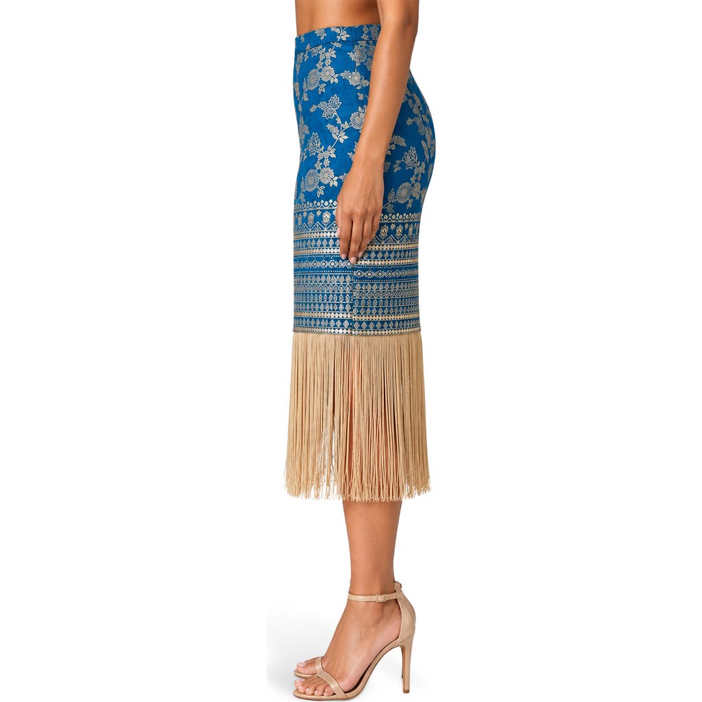 holiCHIC holiCHIC Leya Fringe Midi Skirt