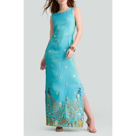 holiCHIC holiCHIC Luna Embroidered Maxi Dress