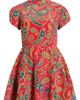 holiCHIC holiCHIC Nour Print Puff Sleeve Silk Minidress - 4