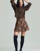 holiCHIC holiCHIC Riley Embroidered Foil Miniskirt - 5