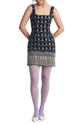 holiCHIC holiCHIC Sarina Sleeveless Embroidered Minidress