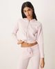 Hollister Gilly Hicks full zip waffle hoodie in pink - part of a set - 1