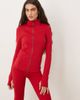 Hollister Gilly Hicks high neck snatched waist jacket in red - part of a set - 1