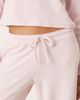 Hollister Gilly Hicks low rise baggy waffle sweatpants in pink - part of a set - 3