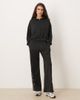 Hollister Gilly Hicks slouchy crop full zip hoodie in black - part of a set - 3