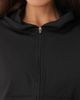 Hollister Gilly Hicks slouchy crop full zip hoodie in black - part of a set - 4