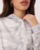 Hollister Gilly Hicks slouchy crop full zip hoodie in pink camo - part of a set - 3